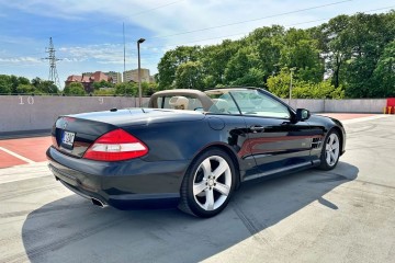 SL 550, 83 tyś km, 5,5 litra, 388 KM, stan idealny