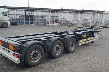 KOEGEL, 20/30/40, WYNAJEM lub SPRZEDAŻ, podnoszona oś, podkontenerowa