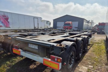 KRONE, 20/30/40/45, WYNAJEM lub SPRZEDAŻ, podnoszona oś, podkontener