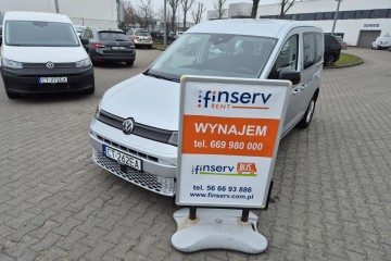VW Caddy 5-osobowy, 2,0 102KM, bezwypadkowy, 91 000 zł netto