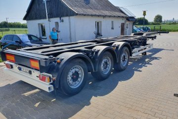 KOEGEL, 20/30/40, WYNAJEM lub SPRZEDAŻ, podnoszona oś, podkontenerowa